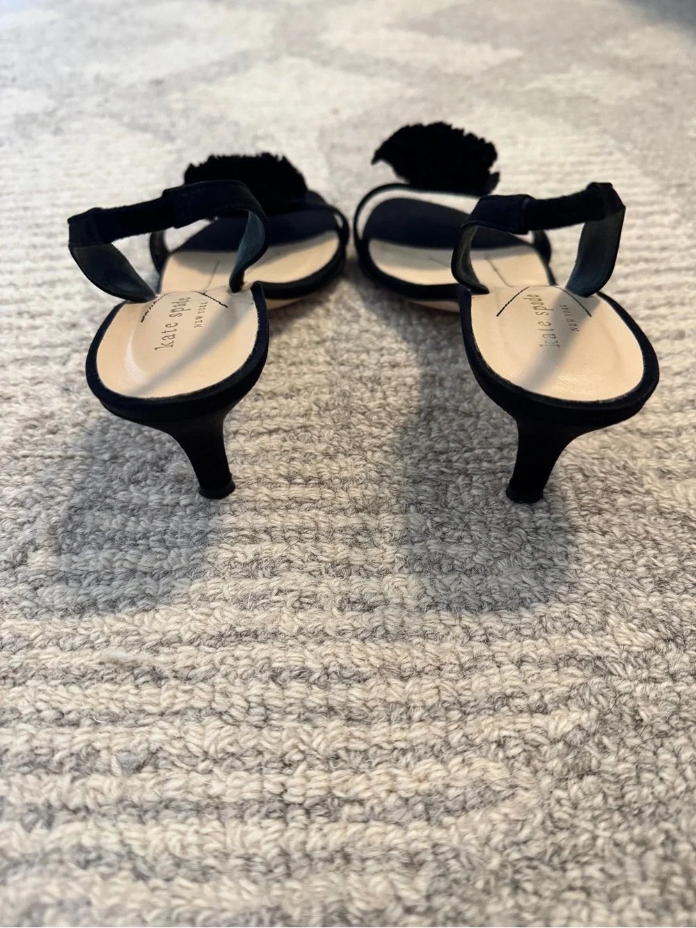 kate spade Rosette Slingback Kitten Heels
